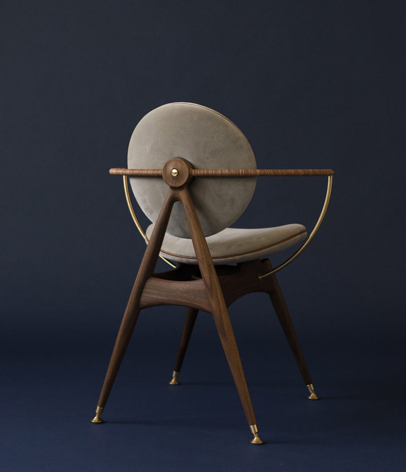 La silla circular de Overgaard & Dyrman. Impronta y elegancia nórdica