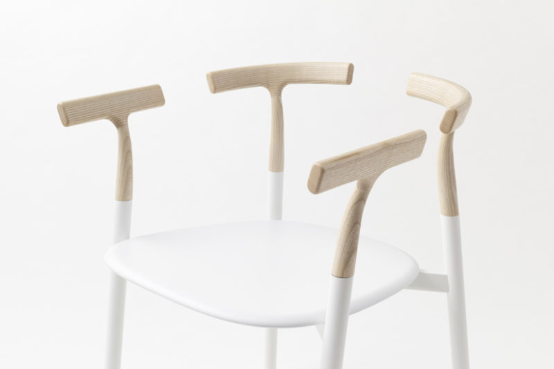 Twig, la silla incompleta de Nendo. Minimalismo nipón © Akihiro Yoshida 