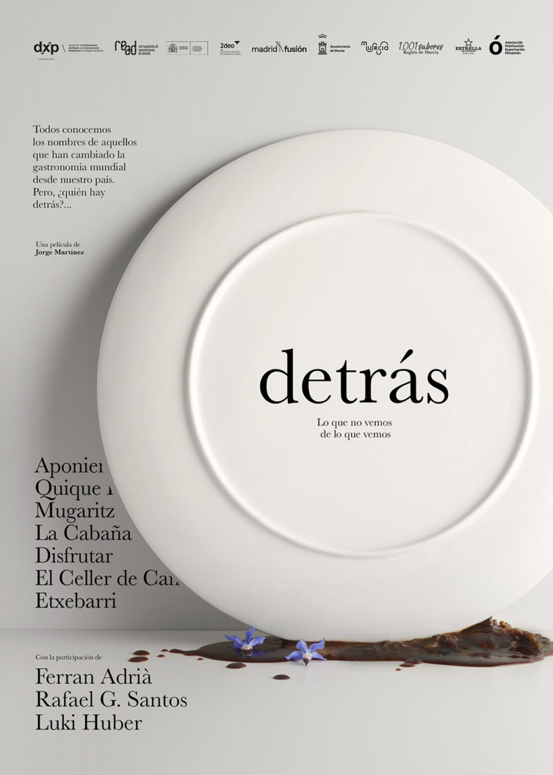 Deträs. Lo que no vemos de lo que vemos: food design de cine en Madrid Fusión 2021