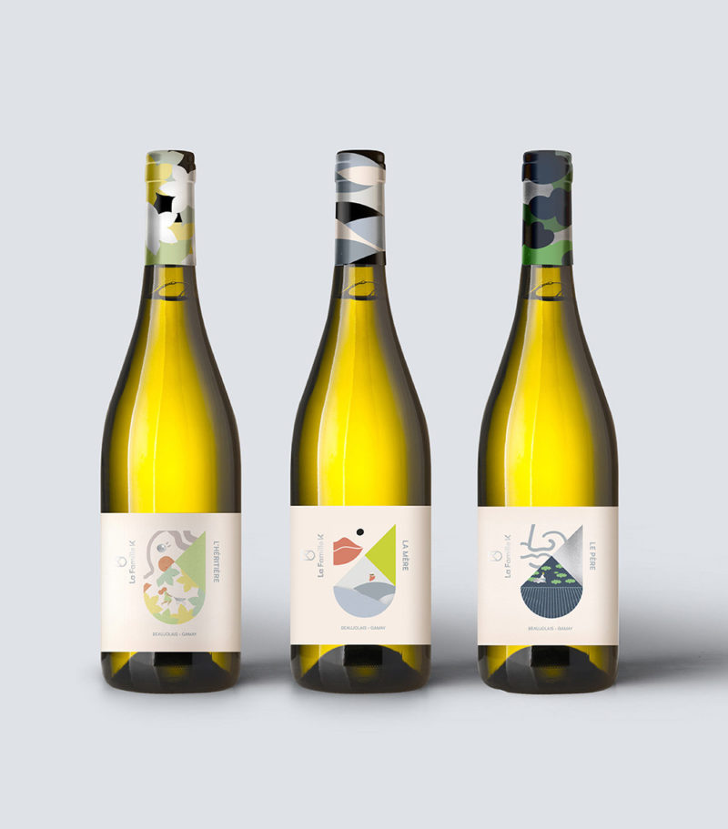 FutureBrand desarrolla la identidad de La Famille K. Vinos avec amour