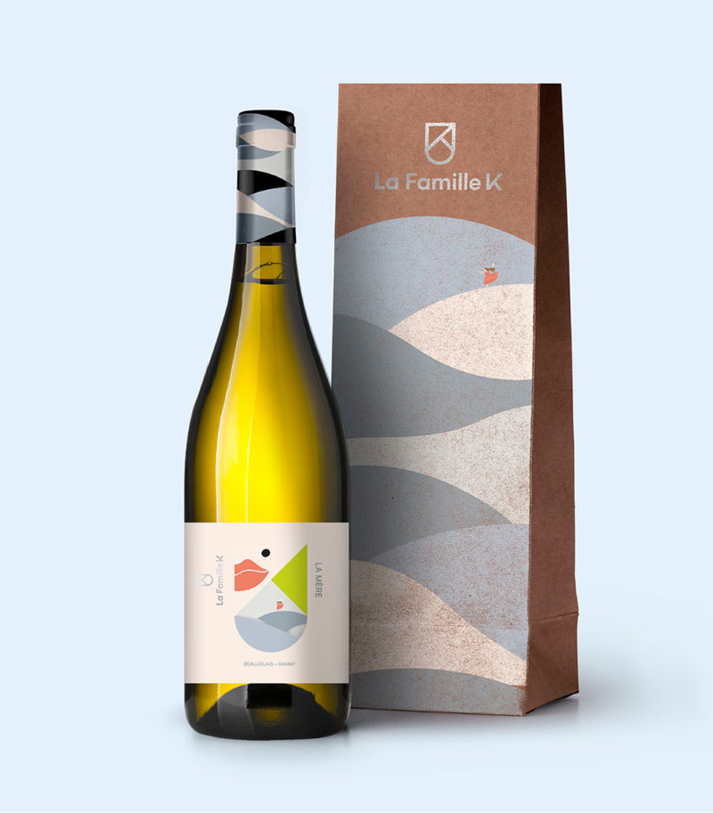 FutureBrand desarrolla la identidad de La Famille K. Vinos avec amour