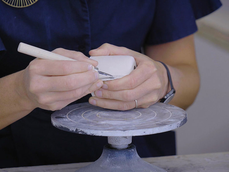 Morphose, la delicada vajilla cerámica de Constance Guisset