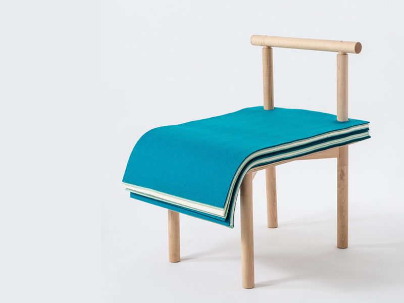 Silla plegable de contrachapado por WoodMood | Experimenta