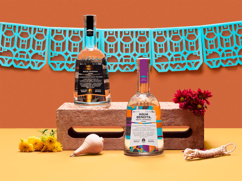 Futura desarrolla el branding de Agua Bendita. Diseño y mezcal mexicano