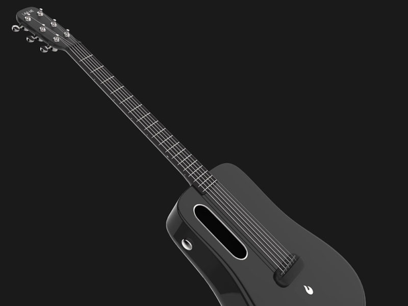 Lava Me: la guitarra acústica moldeada por inyección de Louiztein Luk