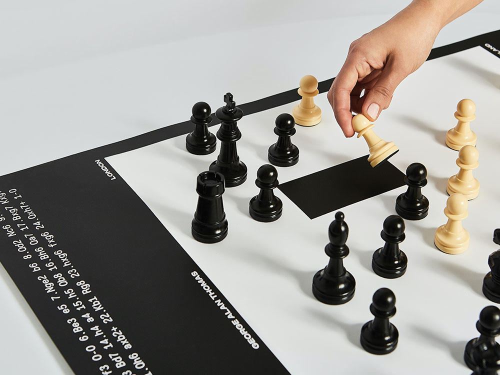 Schackbräde, el ajedrez según Fagerström. Una serie de pósteres impecable
