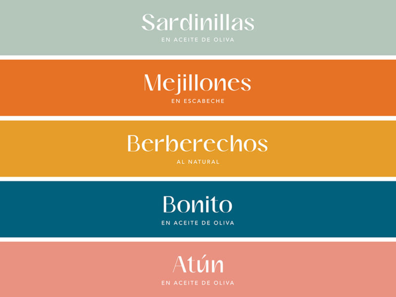 Son Sardina, el packaging de conservas de Barceló Estudio