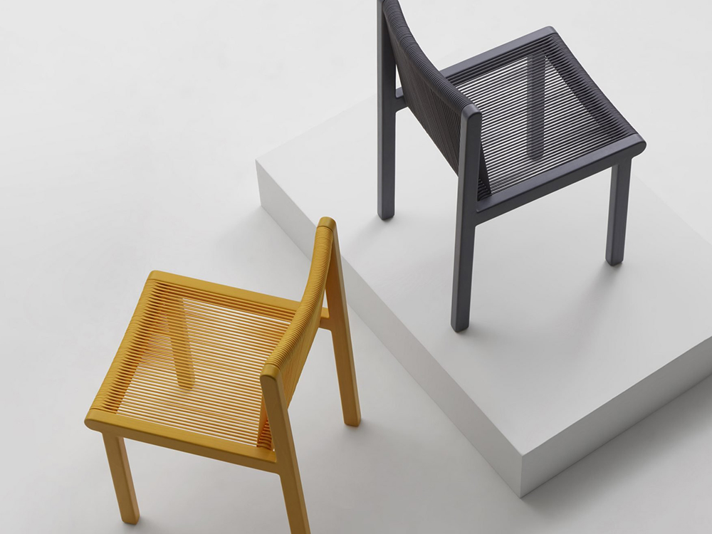 Filo, la silla encordada de los hermanos Bouroullec