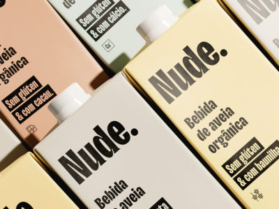 Rebu diseña el packaging de Nude. Avena sin huella de carbono