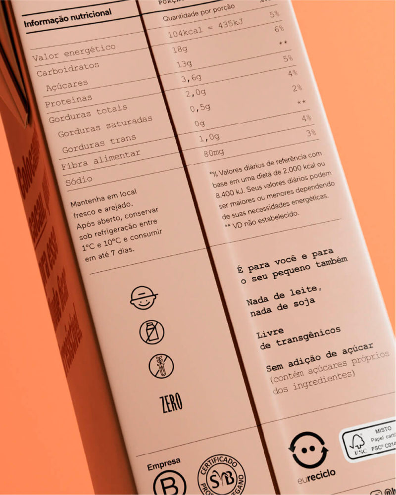 Rebu diseña el packaging de Nude. Avena sin huella de carbono