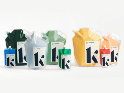 Ville Oké desarrolla la identidad de Klint. Color, color y más color