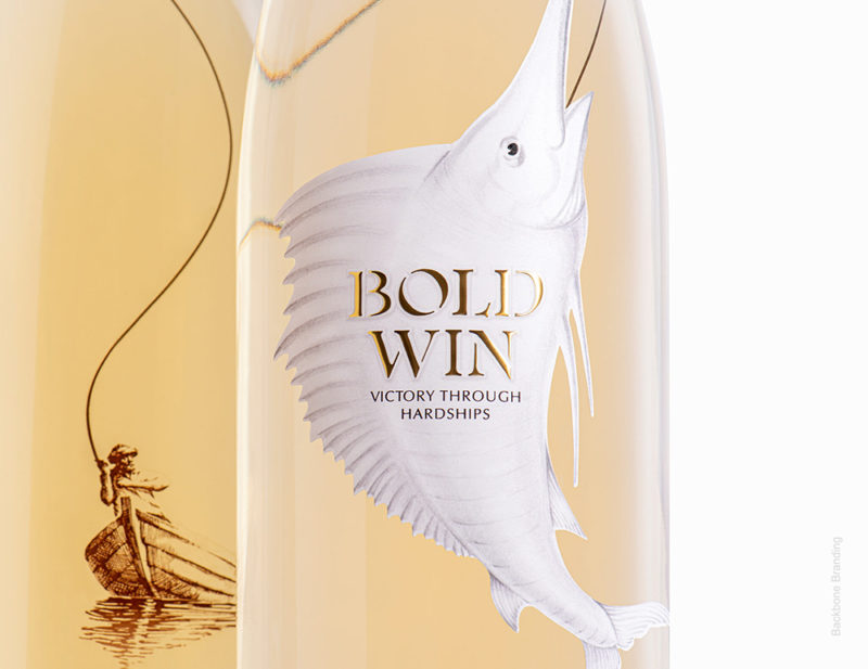 Bold Win, el branding con aires de mar de Backbone. © Backbone / Suren Manvelyan