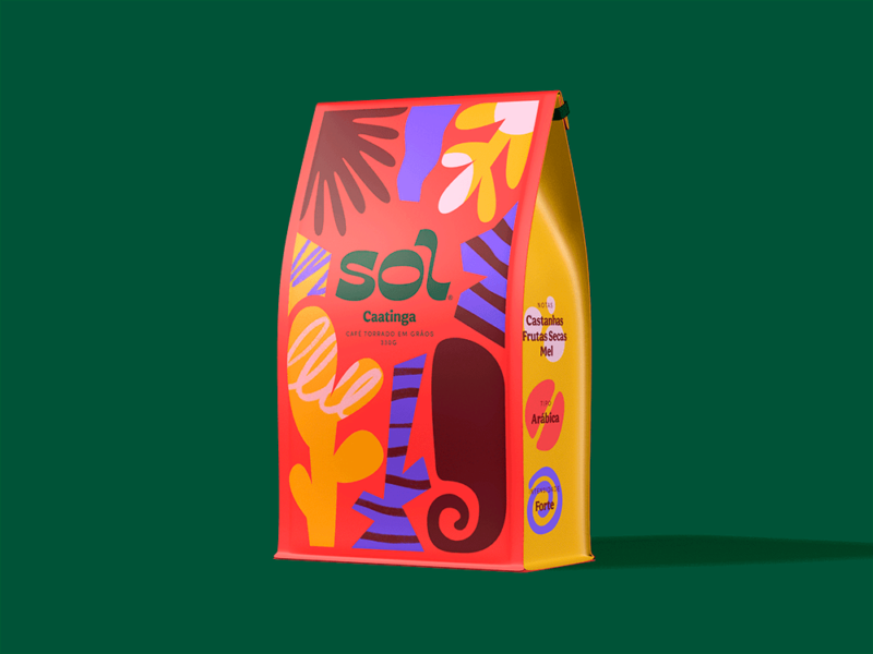 Con Sol, Lilia Quinaud homenajea a Brasil. Un packaging impactante