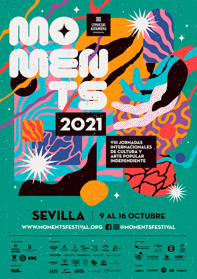 Moments 2021: cultura y arte popular independiente en Málaga, Sevilla y Madrid