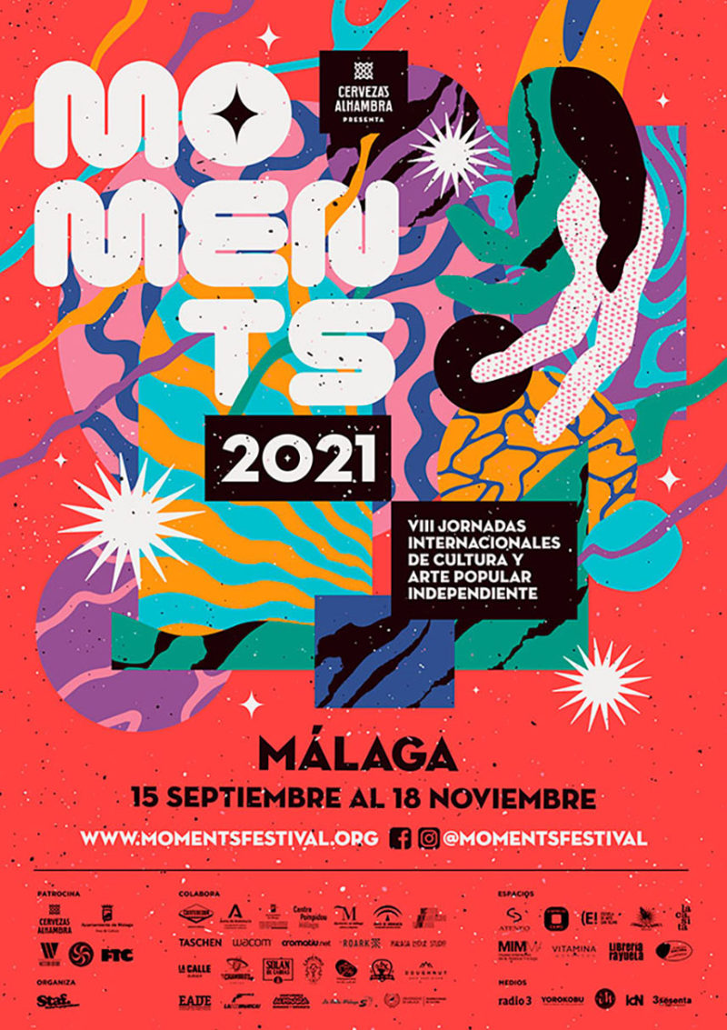 Moments 2021: cultura y arte popular independiente en Málaga, Sevilla y Madrid