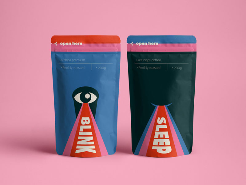 Blink, el packaging millennials de Ana Miminoshvili. Guiño al diseño georgiano