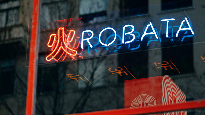 Mucho diseña la identidad de Robata, un restaurante japonés en el centro de Melbourne