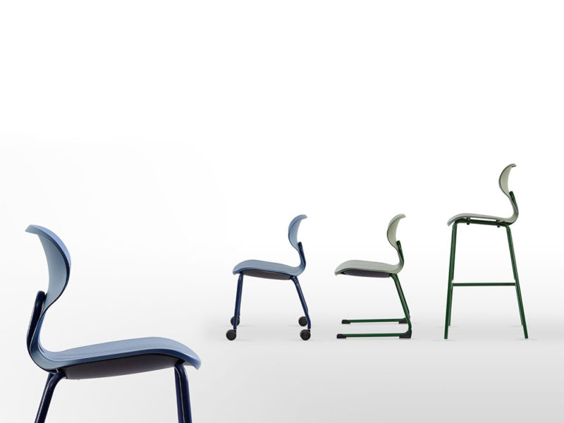 Albert, la silla universal para espacios educativos de Alegre Design