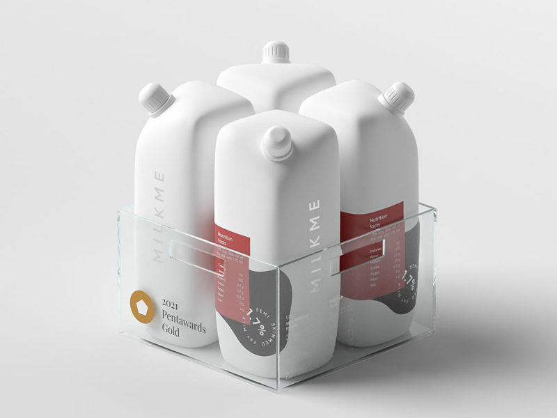 Con Milkme, Ilya Volgin trasciende los packagings de leche