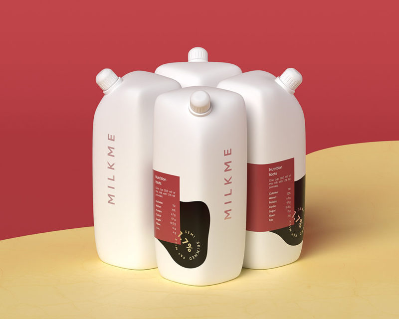 Con Milkme, Ilya Volgin trasciende los packagings de leche