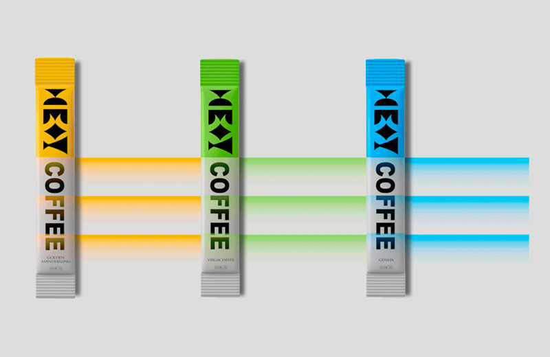 B&W Graphic Lab completa una maravillosa gráfica para una marca de café