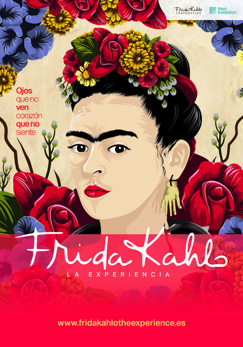 Frida Kahlo en el Palacio Neptuno de Madrid. Una experiencia inversiva