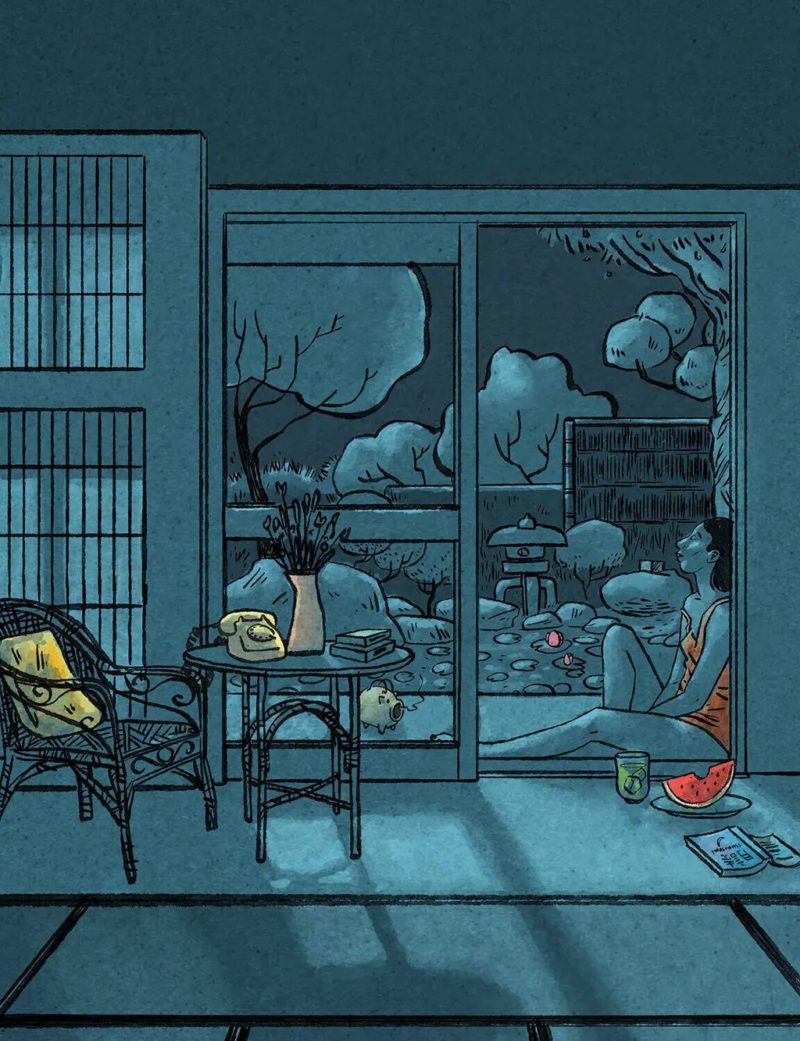 La ilustración "análoga digital" de Luis Mendo. Entre Salamanca y Tokio