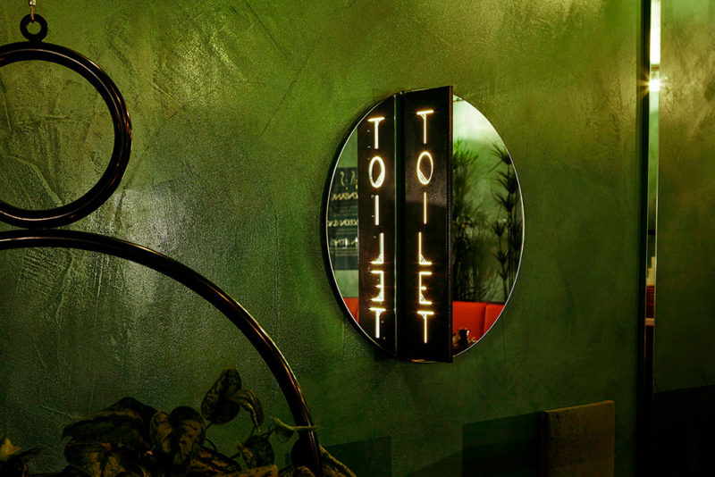 Modijefsky firma Botanique. Diseño de interior "verde" en Ámsterdam