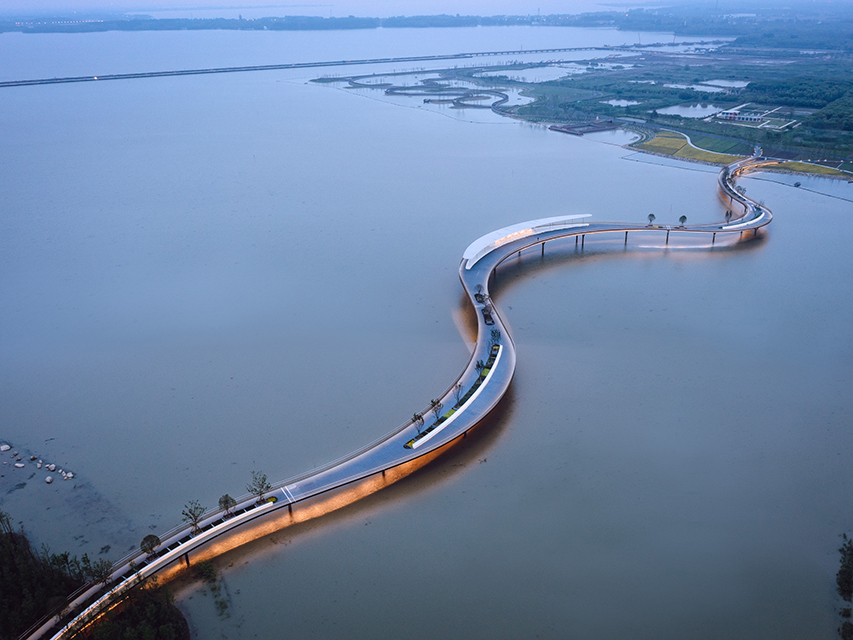 BAU firma Yuandang Bridge, mucho, pero mucho más que un puente