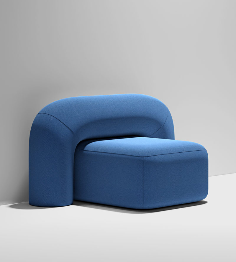 Sillon y sofá Moss: el minimalismo cómodo de Pavel Vetrov