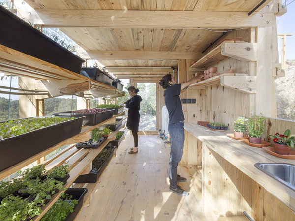 Solar Greenhouse, el prototipo de invernadero ecológico para producir alimentos y energía en las ciudades del IAAC. Foto: Adriá Goula / IAAC/ Pati Nuñez Agency