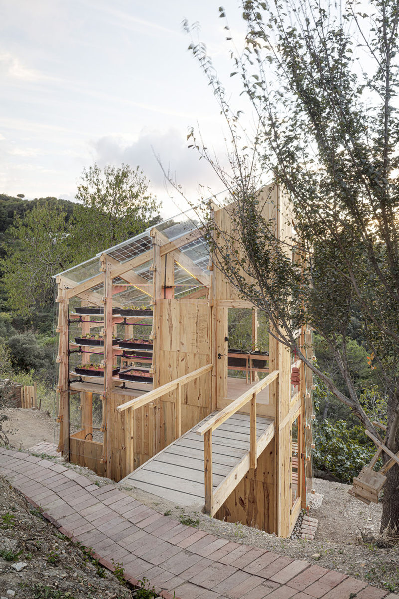 Solar Greenhouse, el prototipo de invernadero ecológico para producir alimentos y energía en las ciudades del IAAC. Foto: Adriá Goula / IAAC/ Pati Nuñez Agency