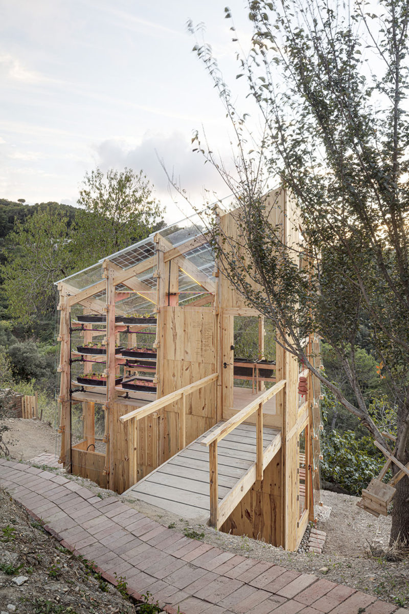 Solar Greenhouse, el prototipo de invernadero ecológico para producir alimentos y energía en las ciudades del IAAC. Foto: Adriá Goula / IAAC/ Pati Nuñez Agency