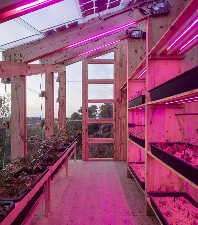 Solar Greenhouse, el prototipo de invernadero ecológico para producir alimentos y energía en las ciudades del IAAC. Foto: Adriá Goula / IAAC/ Pati Nuñez Agency