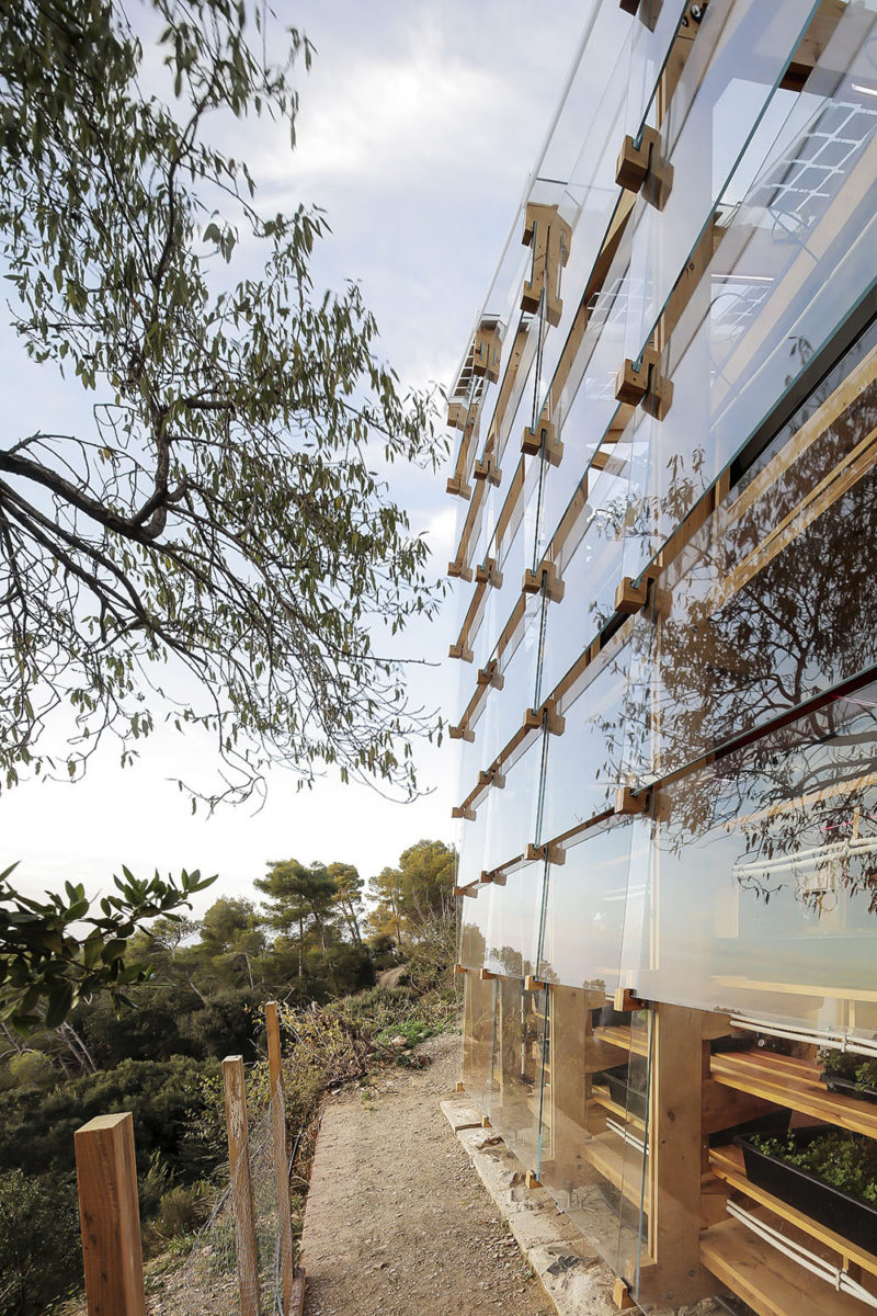 Solar Greenhouse, el prototipo de invernadero ecológico para producir alimentos y energía en las ciudades del IAAC. Foto: Adriá Goula / IAAC/ Pati Nuñez Agency