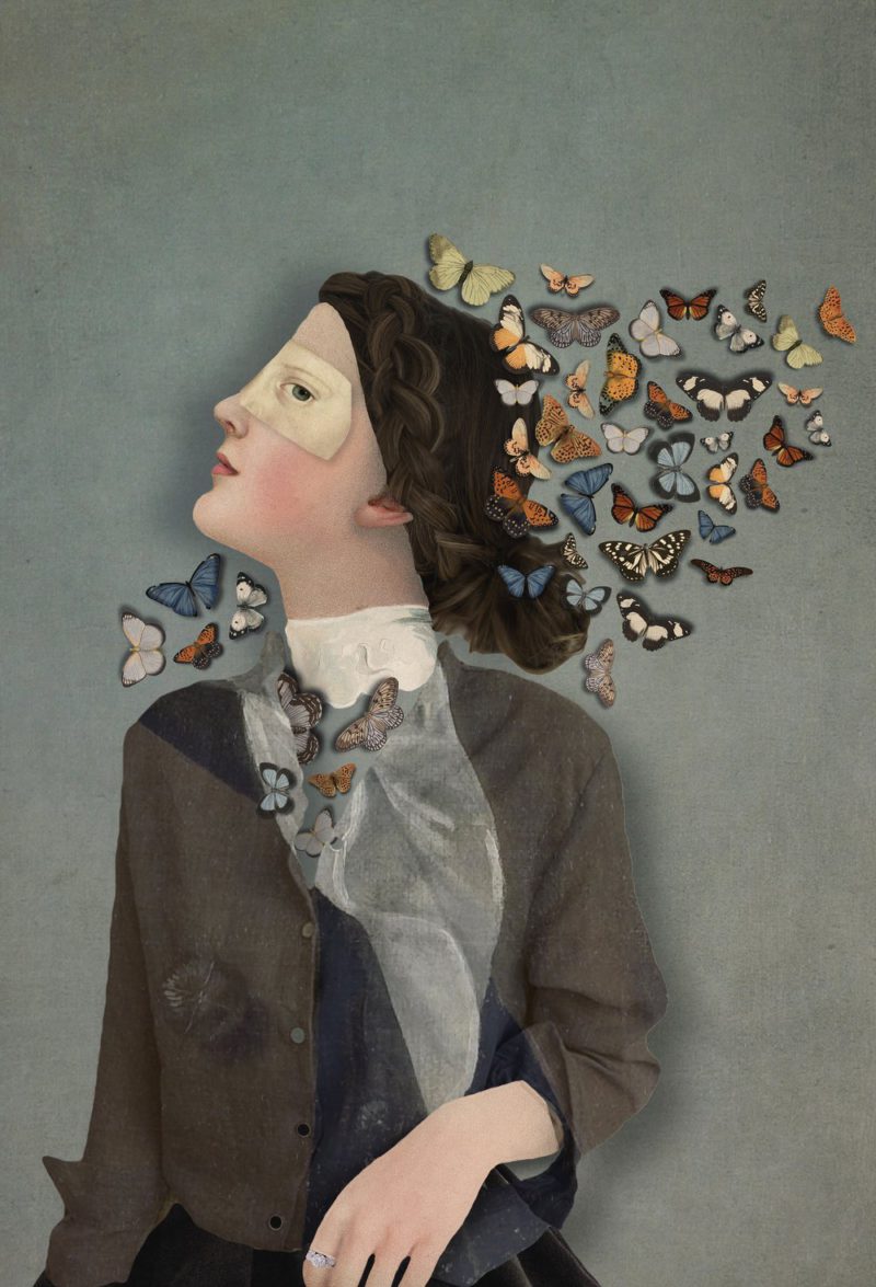 Elegante y mágico, así es el collage multidisciplinar de Sarah Jarrett