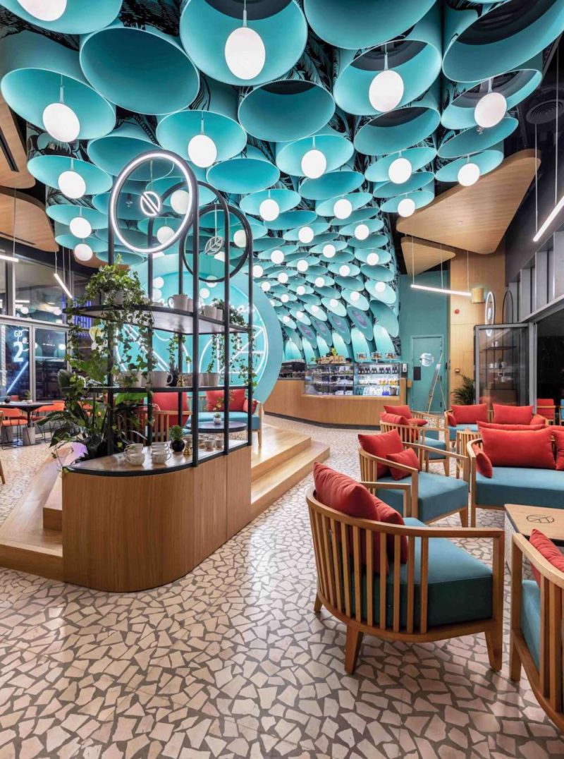 Kava & Chai, de 4Space Design. Interiorismo por partida doble en los Emiratos Árabes Unidos