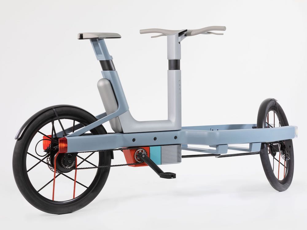 Modular y a hidrógeno. Así es la e-bike utilitaria de Studio Mom