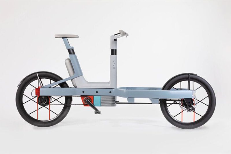 Modular y a hidrógeno. Así es Lavo, la e-bike utilitaria de Studio Mom