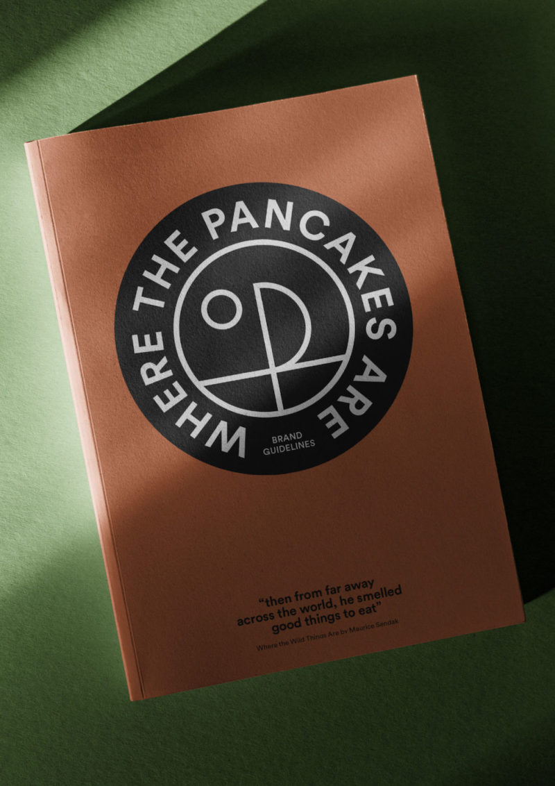 Where the Pancakes Are, un proyecto gráfico de NotOnSunday © Safia Shakarchi