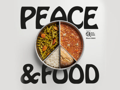 Peace & Food, una campaña de Jorge Martínez