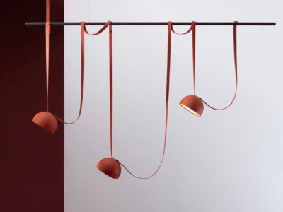 Plusminus, las disruptivas luminarias de Stefan Diez. Textiles conductores y versatilidad
