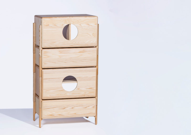 The Moon, la unidad de almacenamiento modular de Chia Chun Chuang