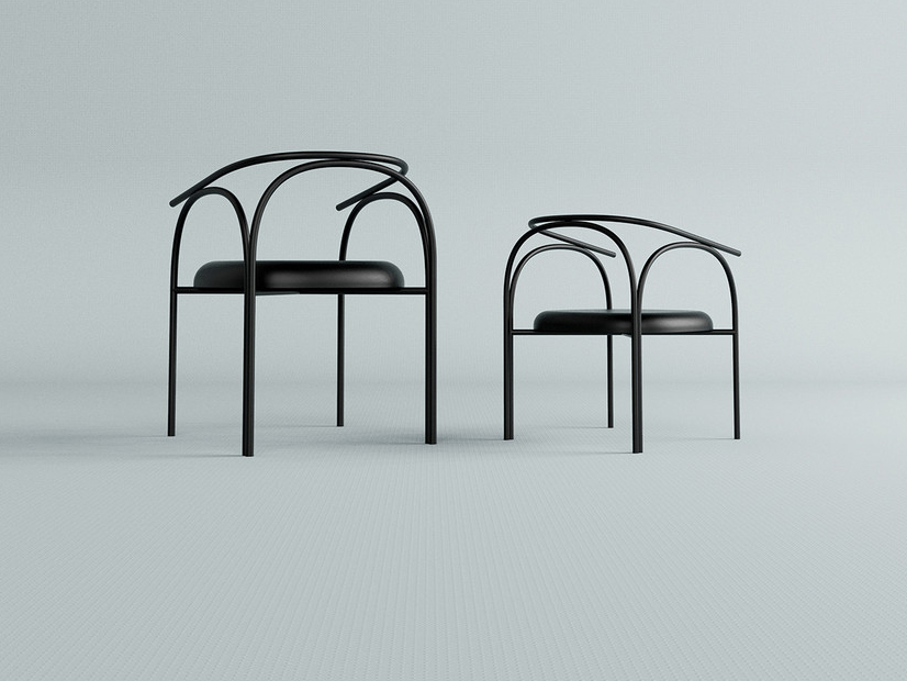 Arch, el mobiliario tubular de Vaughn Shim y John Han