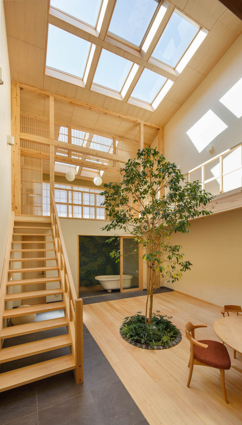 Tradición y vanguardia en House in Kyoto, un proyecto de 07BEACH. © Yosuke Ohtake
