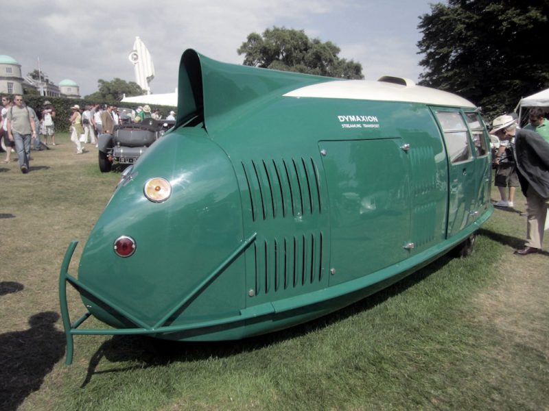 Un prototipo del Dymaxion en el Goodwood Festival of Speed del año 2011, Fotografía de Sicnag (CC BY 2.0)