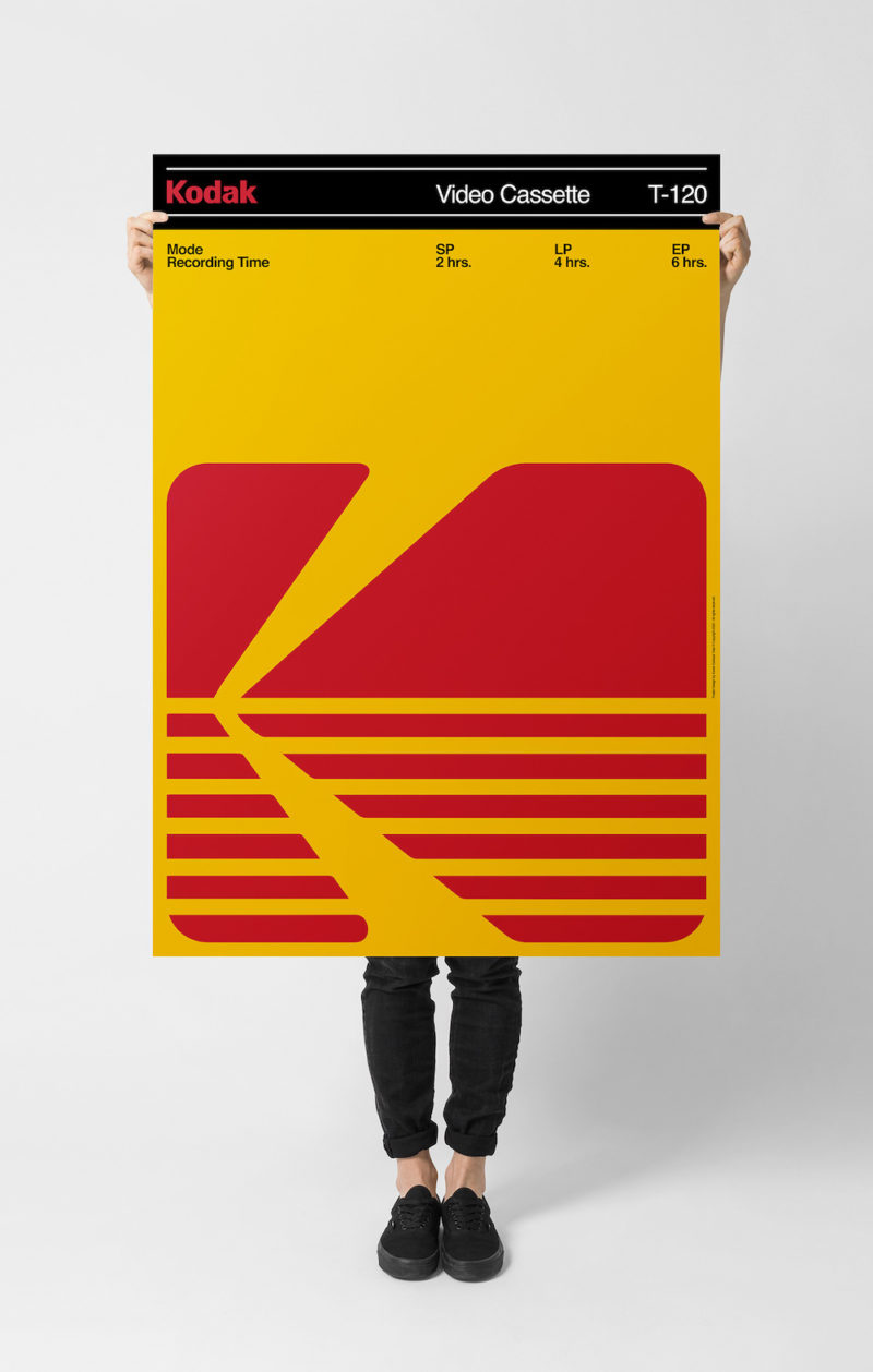 Poster Collection Retro Brands Videotape, de Xavier Esclusa Trias