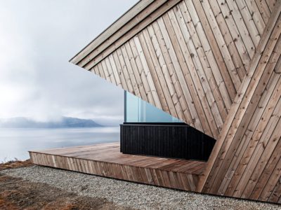 Hytte Imingfjell, el refugio "encapuchado" de Arkitektværelset © Marte Garmann