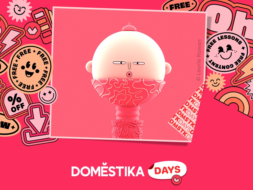 Comienzan los Domestika Days: contenidos gratuitos y descuentos especiales para nuestra comunidad
