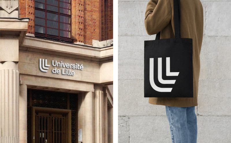 Graphéine renueva la identidad de la Universidad de Lille. Todo un acierto